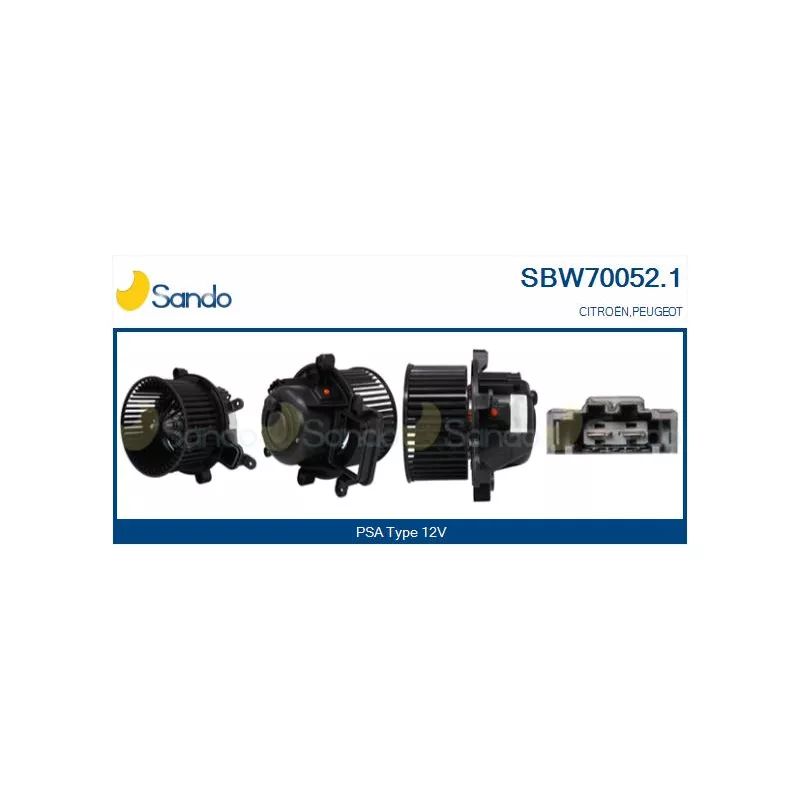 Pulseur d'air habitacle SANDO SBW70052.1