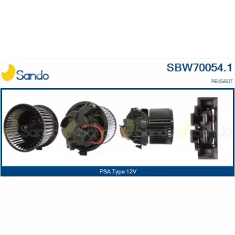 Pulseur d'air habitacle SANDO SBW70054.1