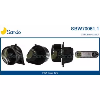 Pulseur d'air habitacle SANDO SBW70061.1
