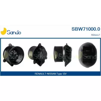 Pulseur d'air habitacle SANDO SBW71000.0