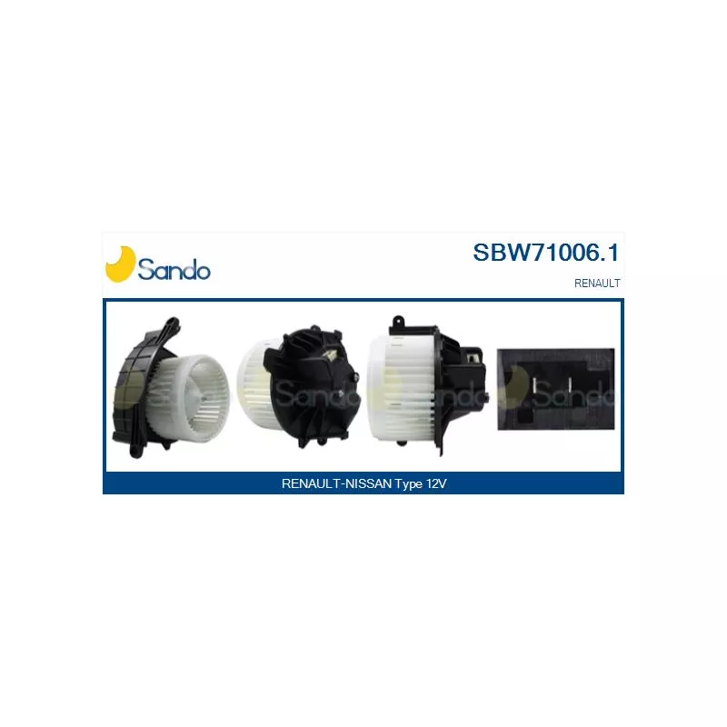 Pulseur d'air habitacle SANDO SBW71006.1