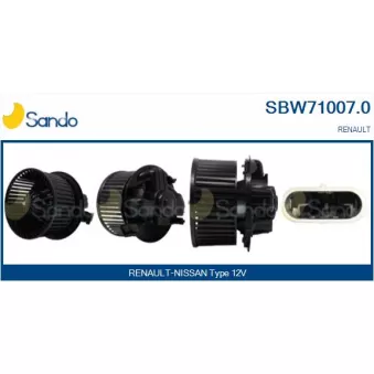 Pulseur d'air habitacle SANDO SBW71007.0