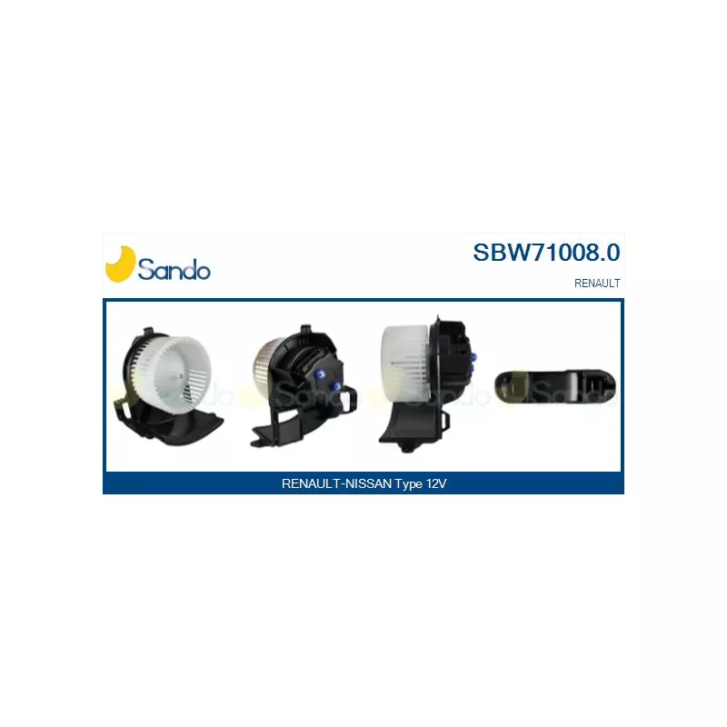 Pulseur d'air habitacle SANDO SBW71008.0