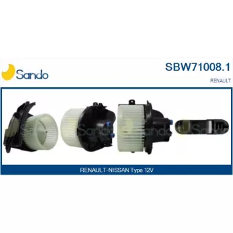 Pulseur d'air habitacle SANDO SBW71008.1