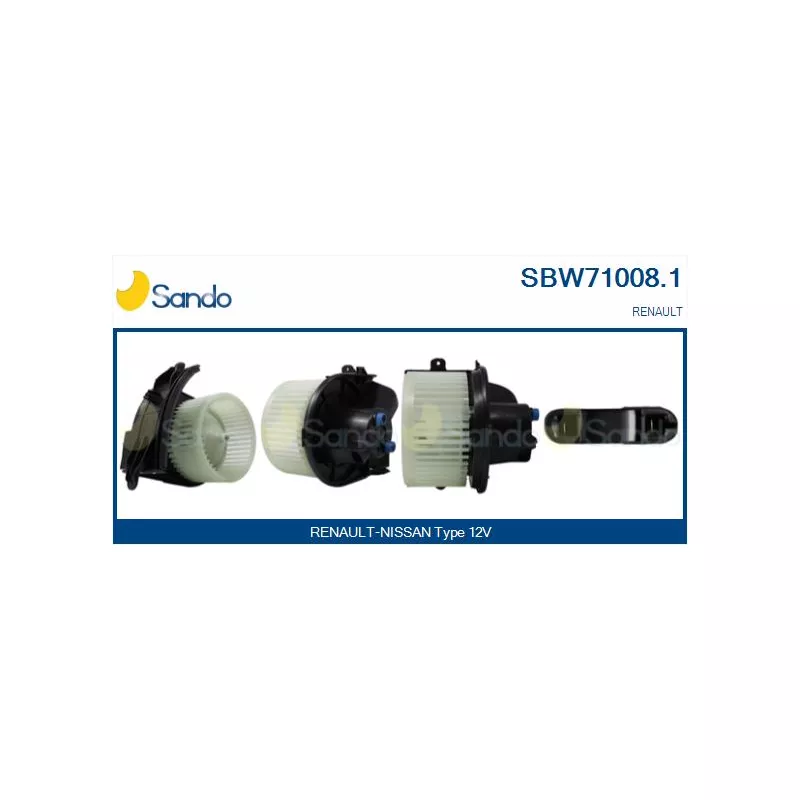 Pulseur d'air habitacle SANDO SBW71008.1