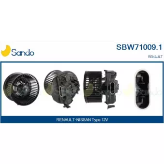 Pulseur d'air habitacle SANDO SBW71009.1