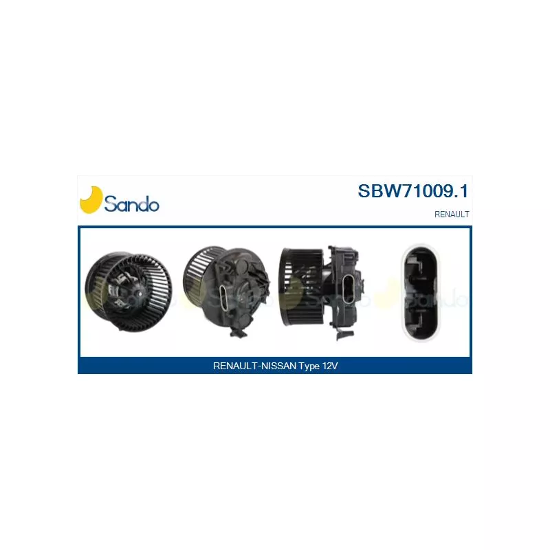 Pulseur d'air habitacle SANDO SBW71009.1
