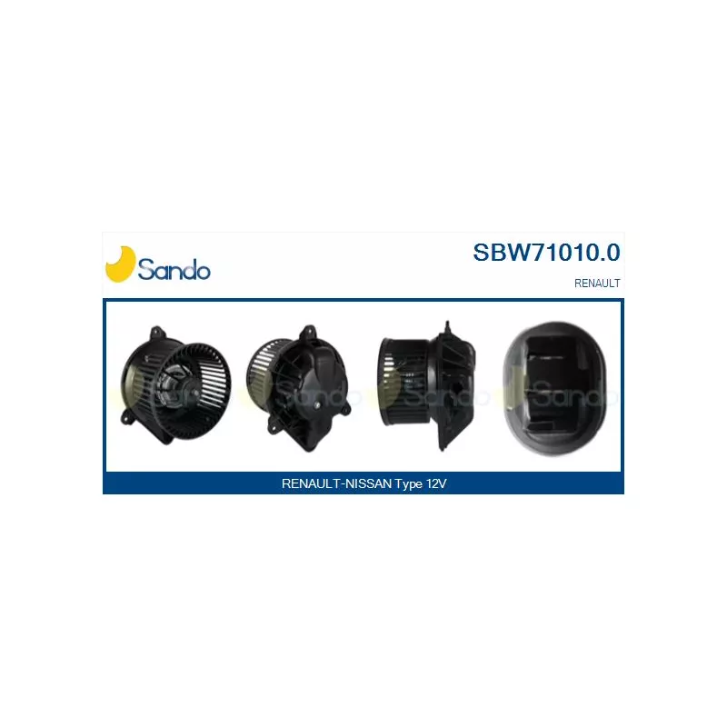 Pulseur d'air habitacle SANDO SBW71010.0