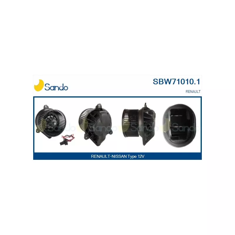 Pulseur d'air habitacle SANDO SBW71010.1