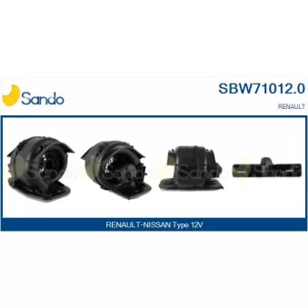 Pulseur d'air habitacle SANDO SBW71012.0