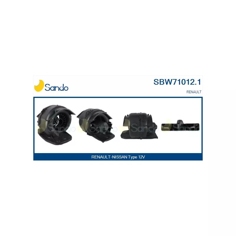 Pulseur d'air habitacle SANDO SBW71012.1