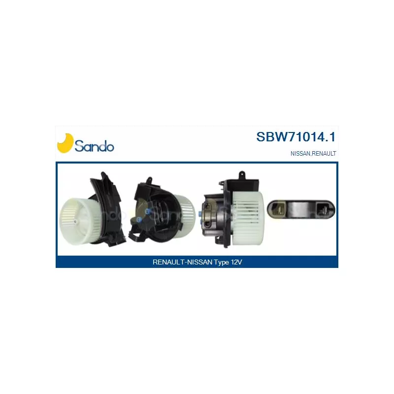 Pulseur d'air habitacle SANDO SBW71014.1