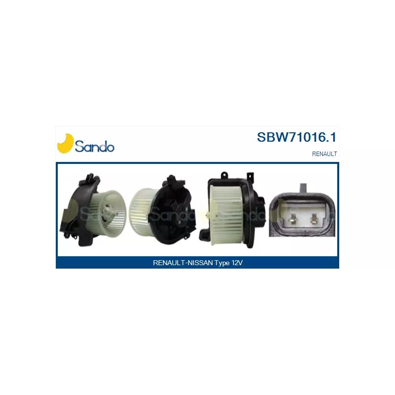 Pulseur d'air habitacle SANDO SBW71016.1