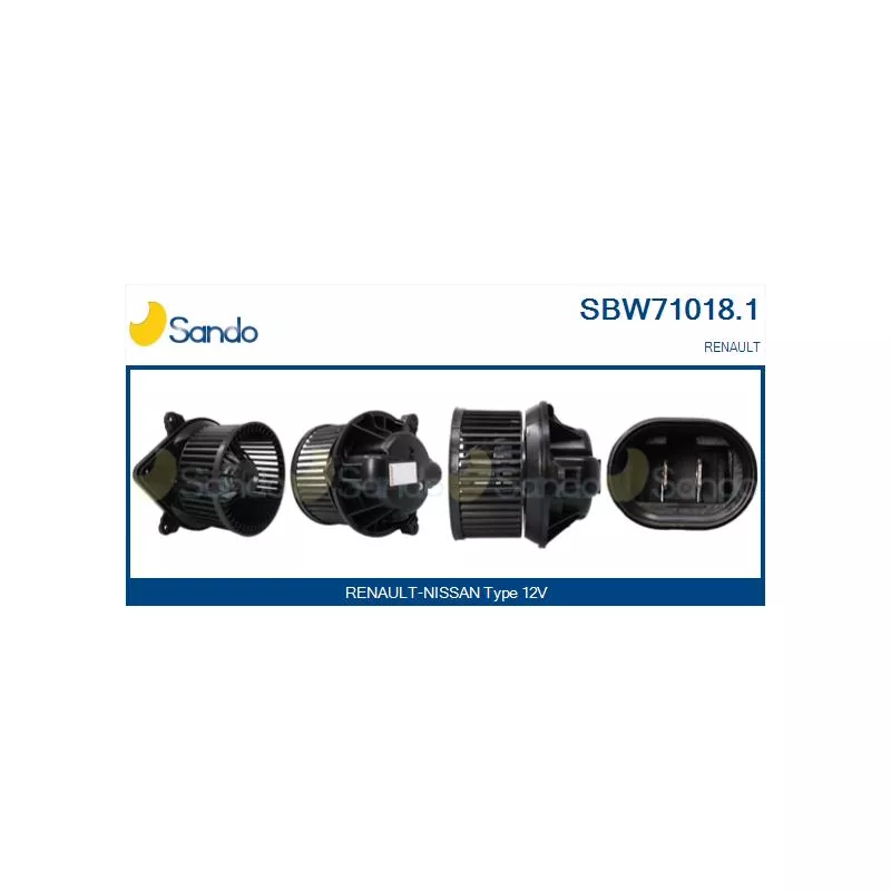 Pulseur d'air habitacle SANDO SBW71018.1