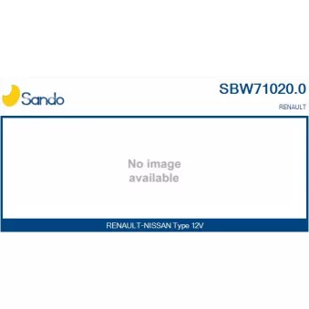 Pulseur d'air habitacle SANDO SBW71020.0