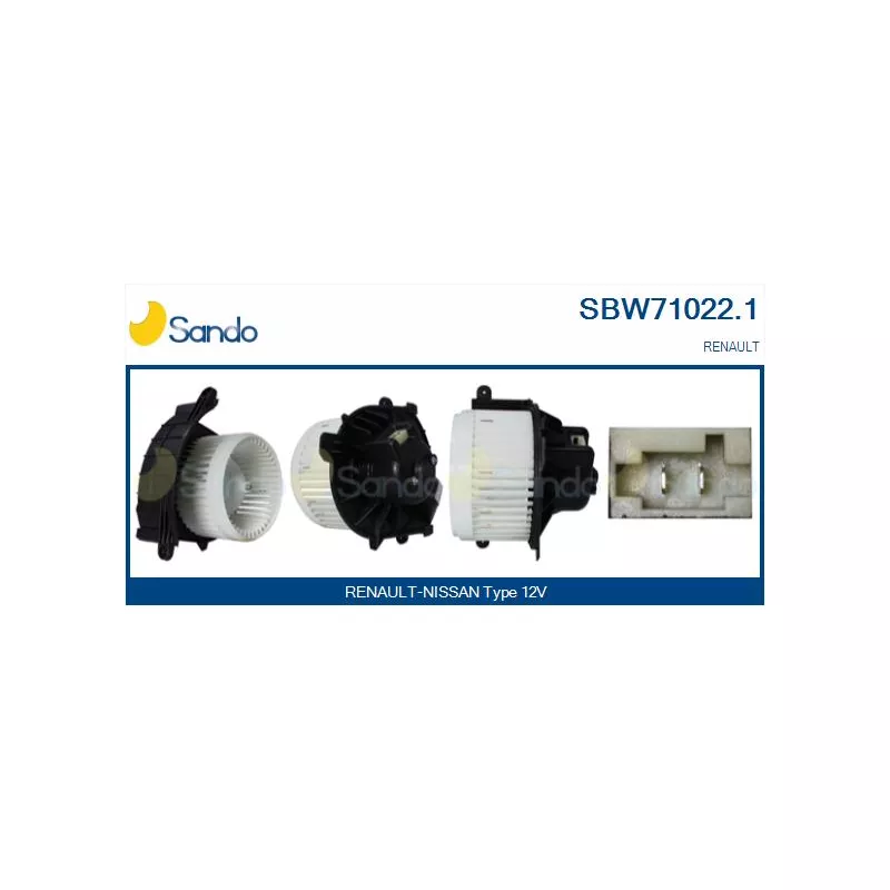 Pulseur d'air habitacle SANDO SBW71022.1