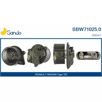 Pulseur d'air habitacle SANDO SBW71025.0