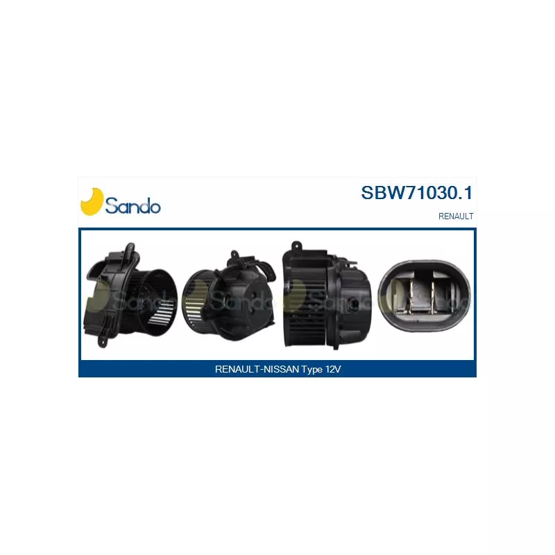 Pulseur d'air habitacle SANDO SBW71030.1