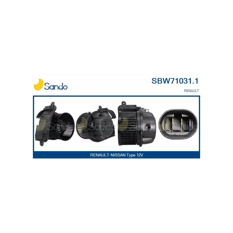 Pulseur d'air habitacle SANDO SBW71031.1