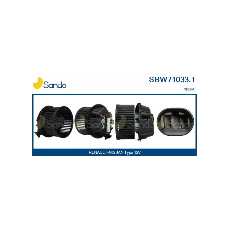 Pulseur d'air habitacle SANDO SBW71033.1