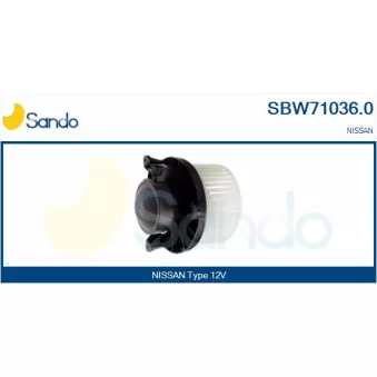 Pulseur d'air habitacle SANDO SBW71036.0