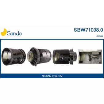 Pulseur d'air habitacle SANDO SBW71038.0