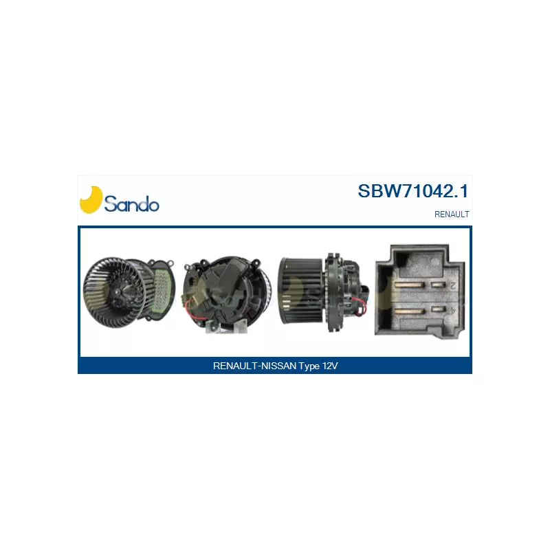 Pulseur d'air habitacle SANDO SBW71042.1
