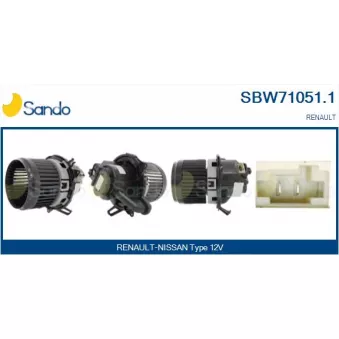 Pulseur d'air habitacle SANDO SBW71051.1