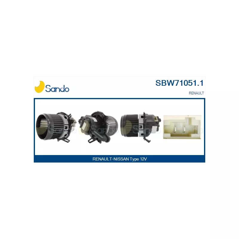 Pulseur d'air habitacle SANDO SBW71051.1
