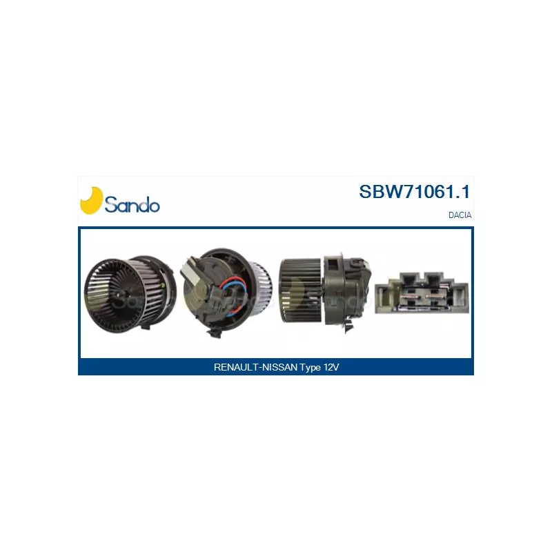 Pulseur d'air habitacle SANDO SBW71061.1