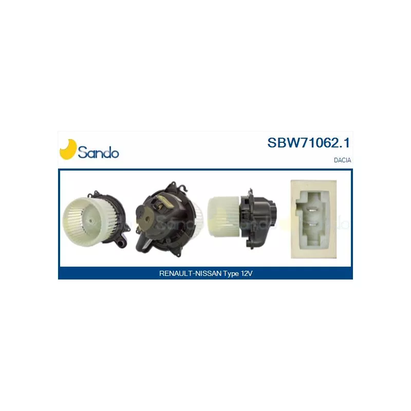 Pulseur d'air habitacle SANDO SBW71062.1