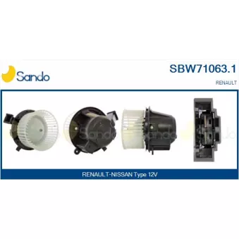 Pulseur d'air habitacle SANDO SBW71063.1