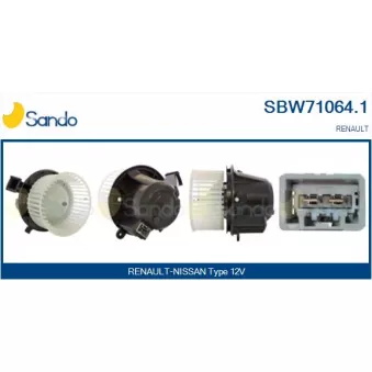 Pulseur d'air habitacle SANDO SBW71064.1
