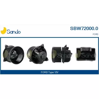 Pulseur d'air habitacle SANDO SBW72000.0