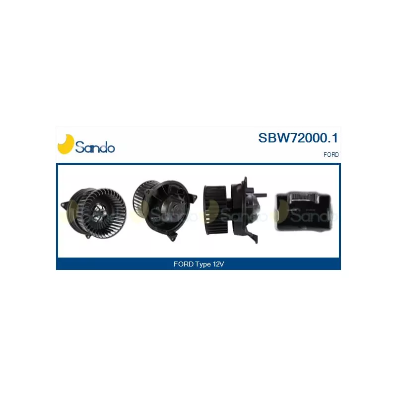 Pulseur d'air habitacle SANDO SBW72000.1