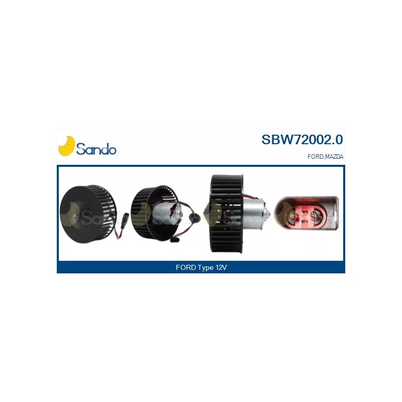 Pulseur d'air habitacle SANDO SBW72002.0