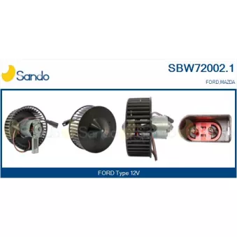 Pulseur d'air habitacle SANDO SBW72002.1