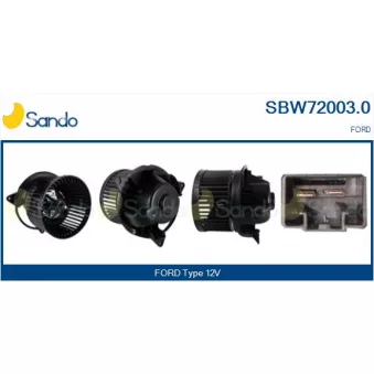 Pulseur d'air habitacle SANDO SBW72003.0