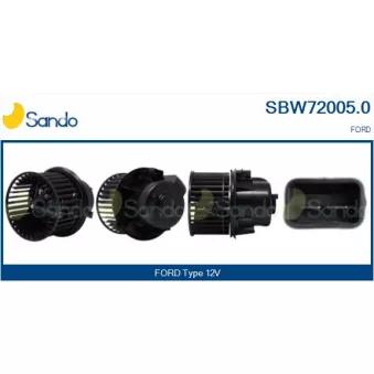 Pulseur d'air habitacle SANDO SBW72005.0
