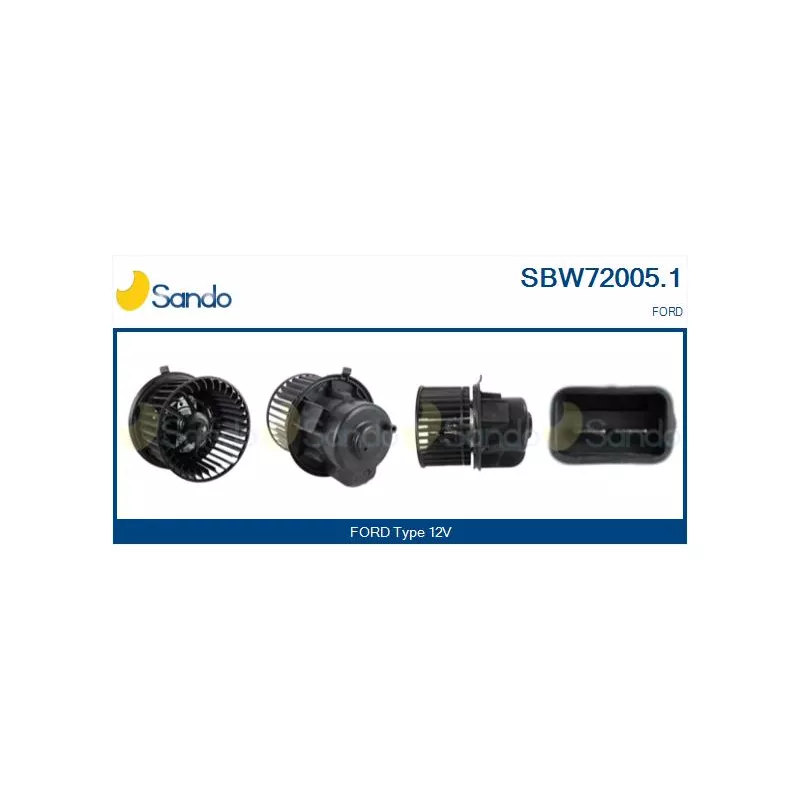 Pulseur d'air habitacle SANDO SBW72005.1