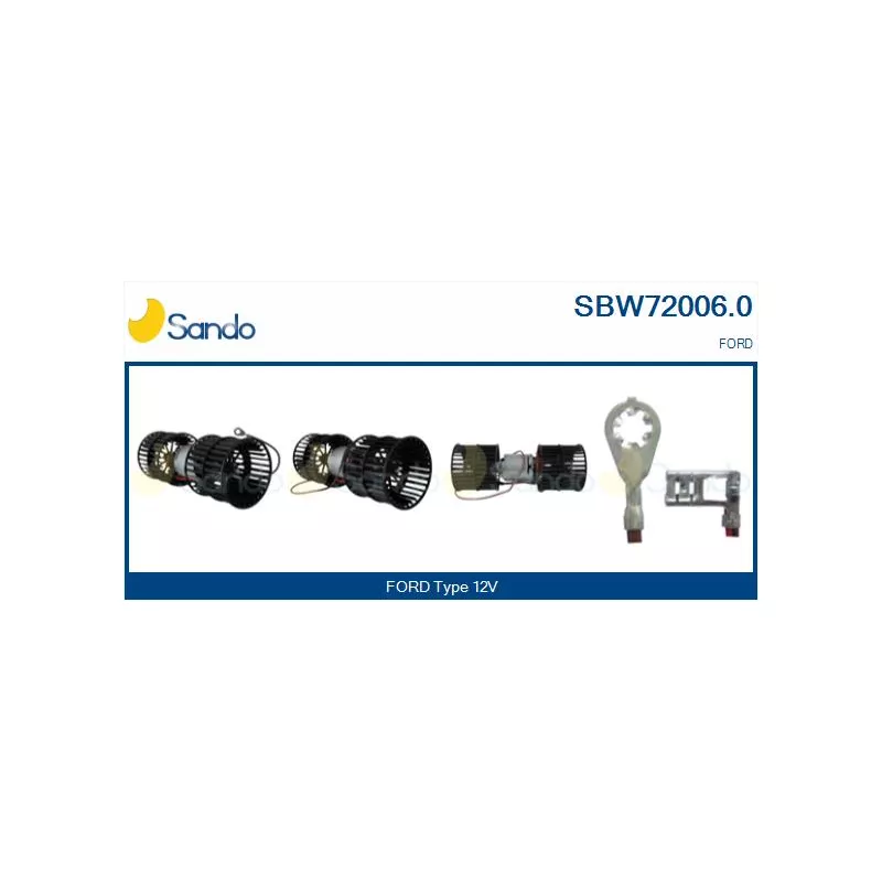 Pulseur d'air habitacle SANDO SBW72006.0
