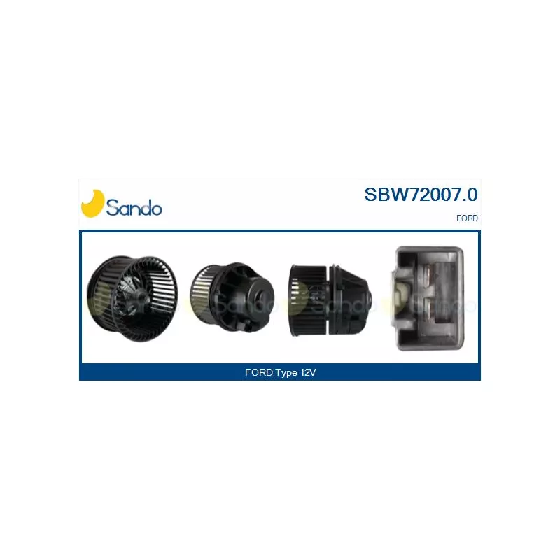 Pulseur d'air habitacle SANDO SBW72007.0