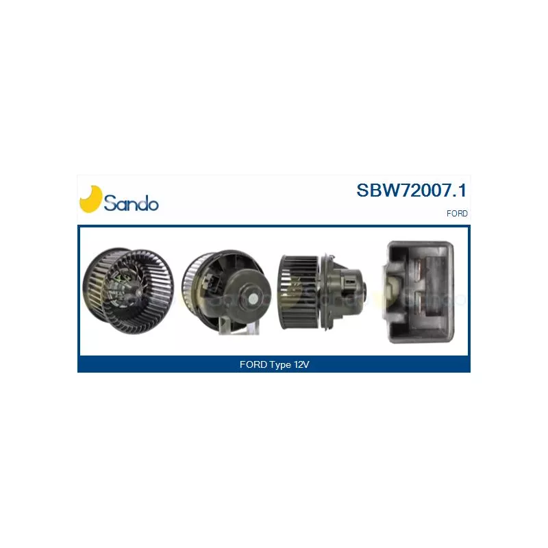 Pulseur d'air habitacle SANDO SBW72007.1