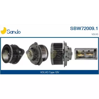 Pulseur d'air habitacle SANDO SBW72009.1