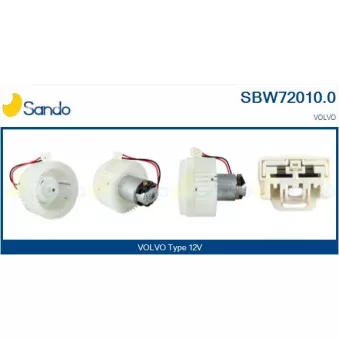 Pulseur d'air habitacle SANDO SBW72010.0