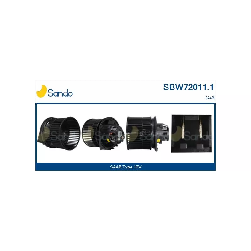 Pulseur d'air habitacle SANDO SBW72011.1