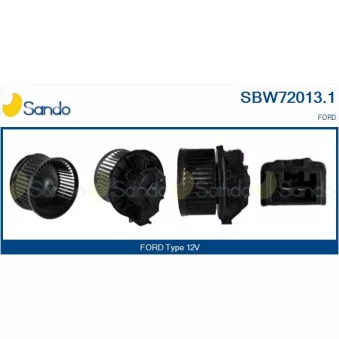 Pulseur d'air habitacle SANDO SBW72013.1