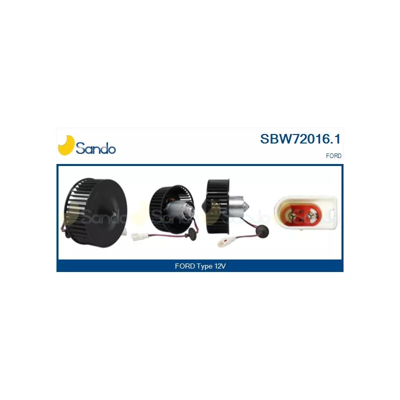 Pulseur d'air habitacle SANDO SBW72016.1