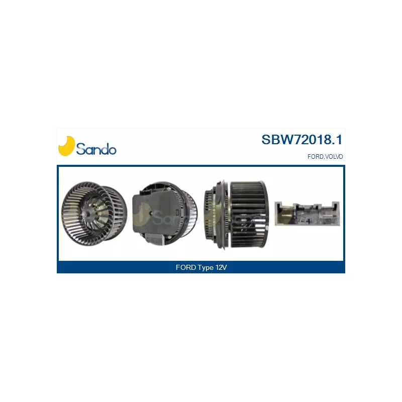 Pulseur d'air habitacle SANDO SBW72018.1