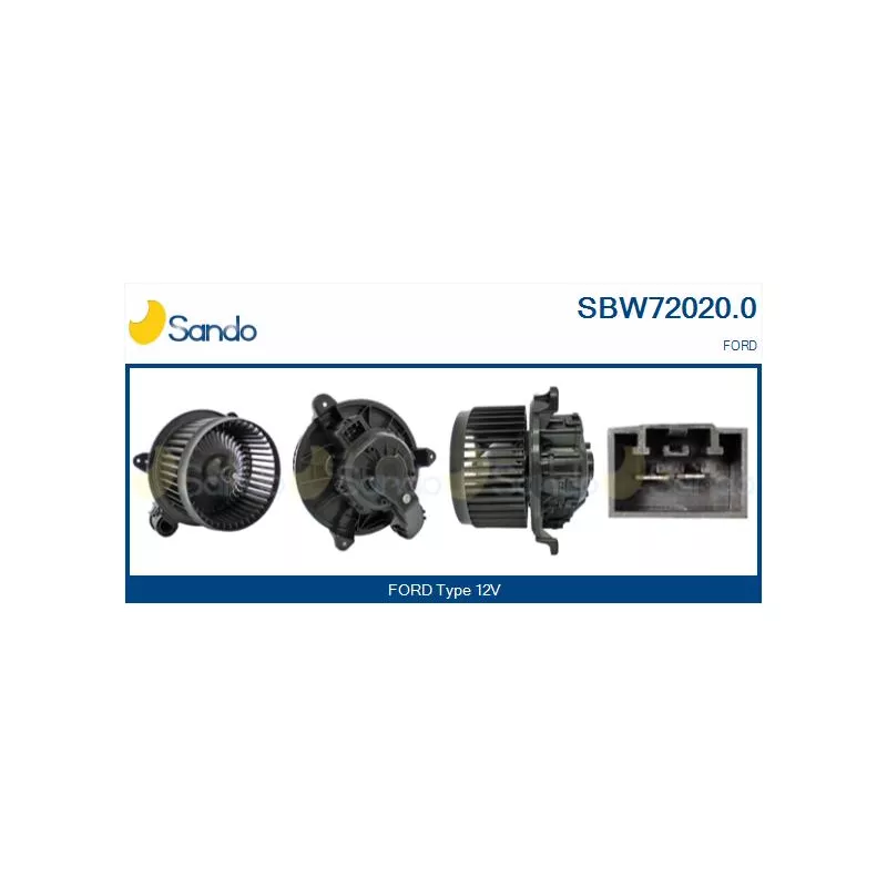 Pulseur d'air habitacle SANDO SBW72020.0